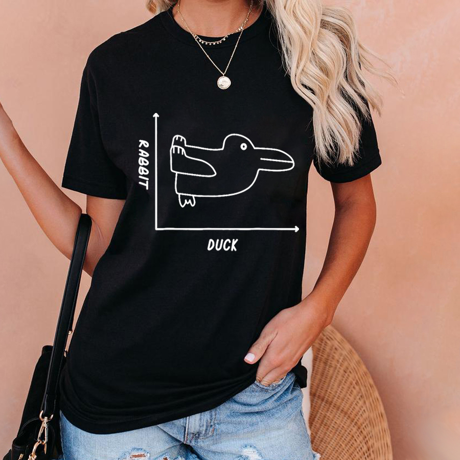 Duck Rabbit Graph T-Shirt
