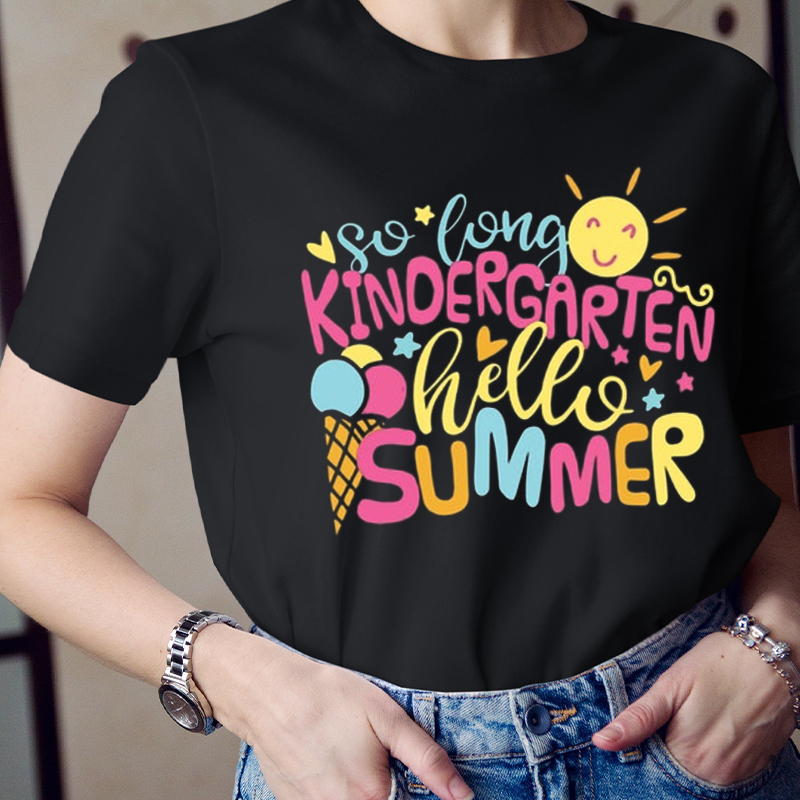 Personalized  Hello Summer T-Shirt 