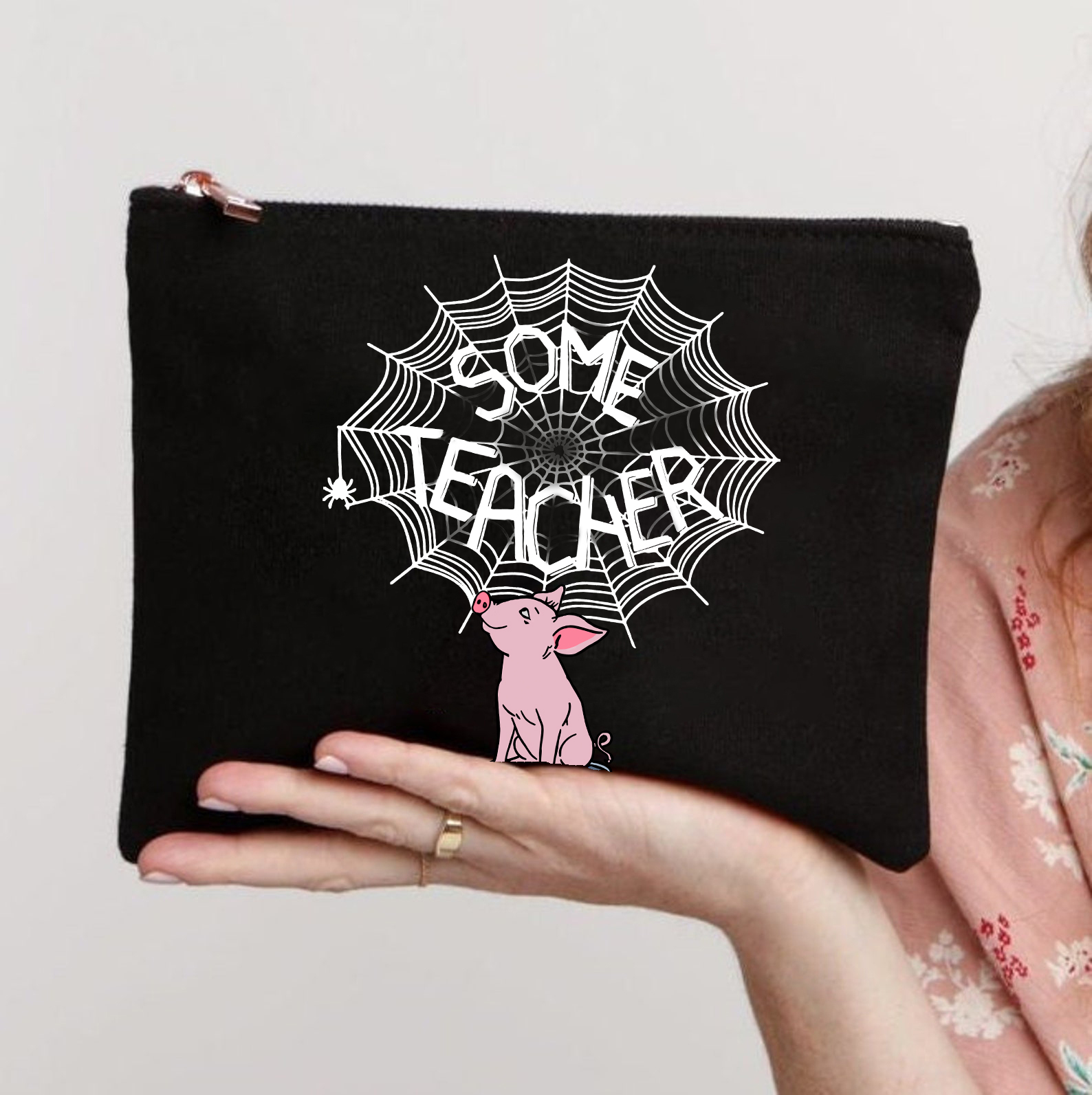 Some Teacher Makeup Bag