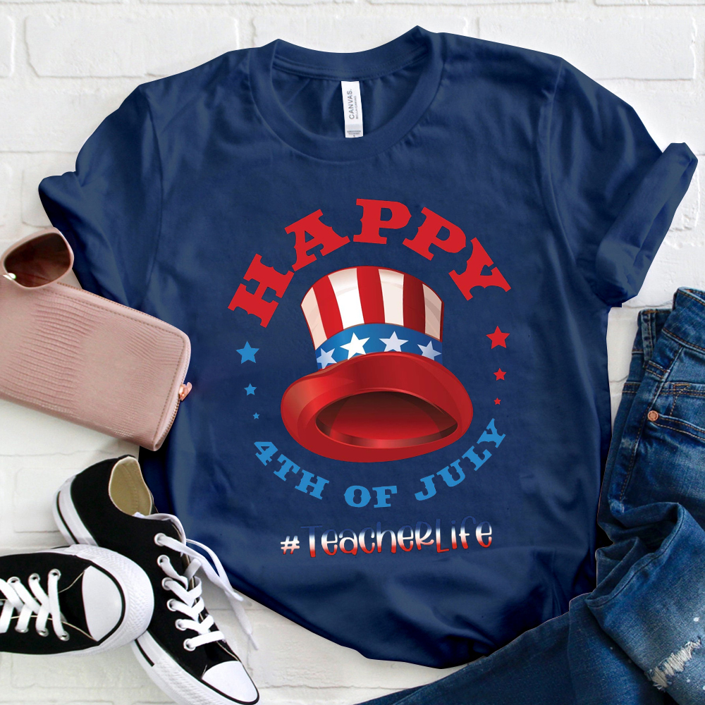 Happy 4th Of July Hat T-Shirt