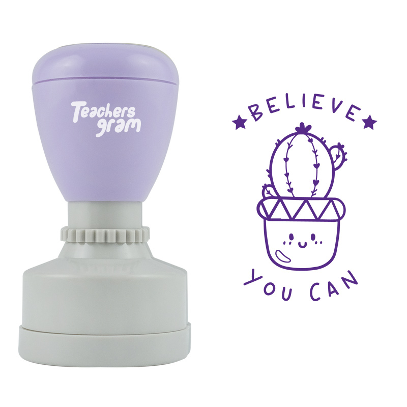 Glaube, du kannst es Lehrer Stempel