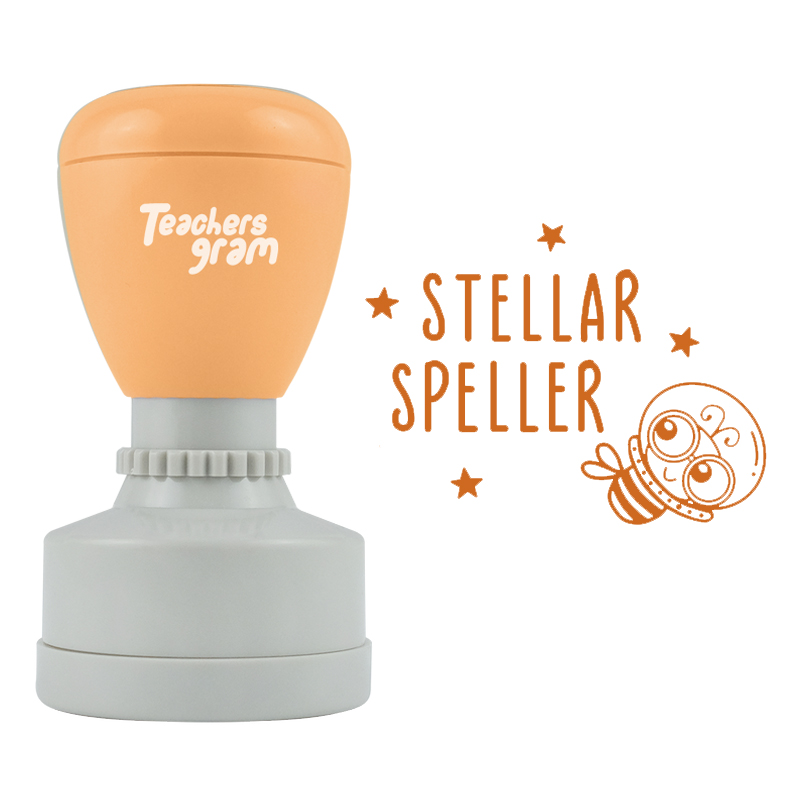 Steller Speller Lehrer Stempel