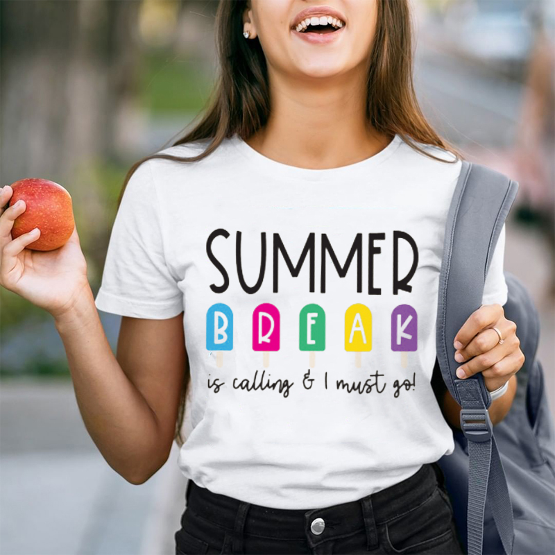Summer Break Is Calling I Must Go T-Shirt