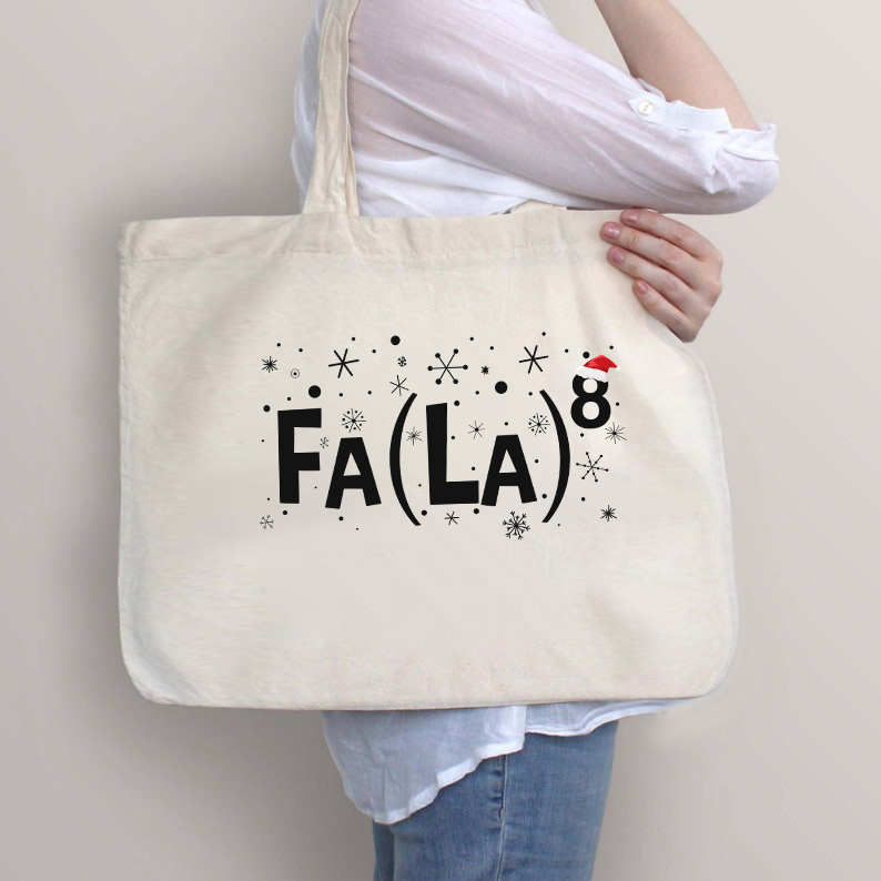 FA LA Lehrer Tragetasche mit Reißverschluss