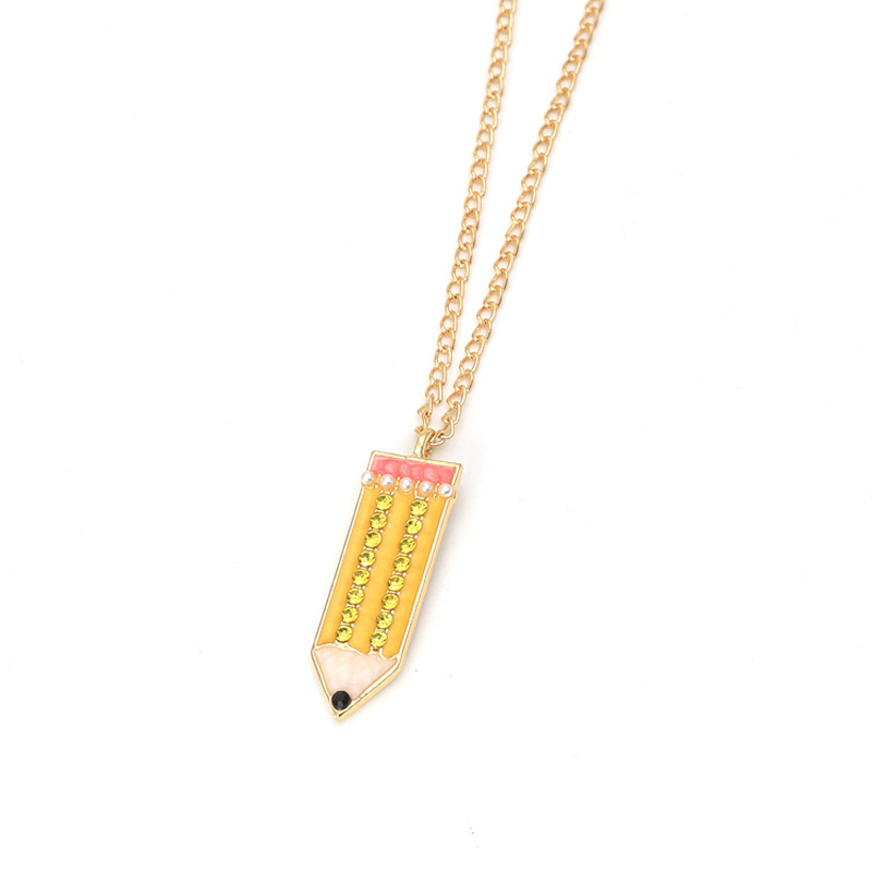 Shining Pencil Necklace