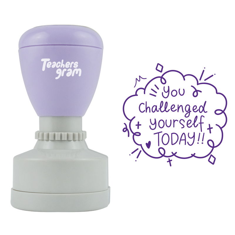 You Challenged Yourself Stamp
