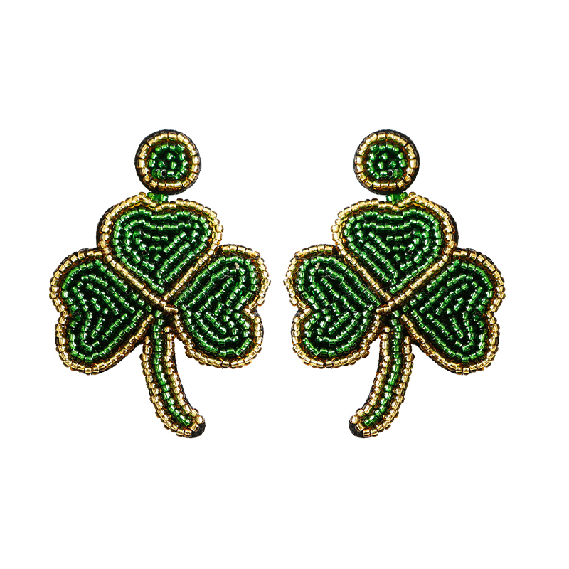 Clover Bead Earrings