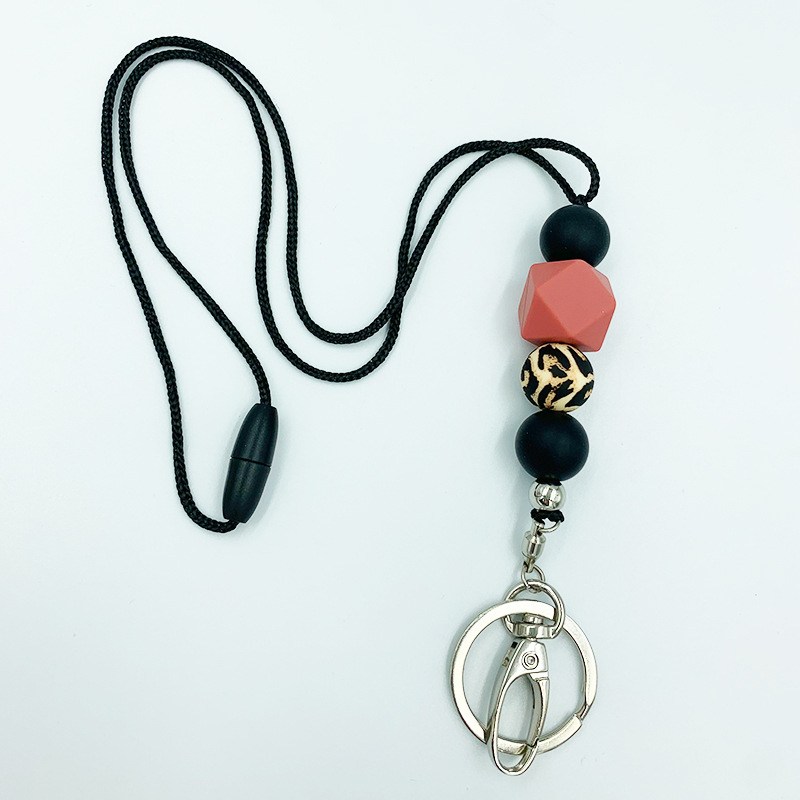 Leopard Teacher Lanyard