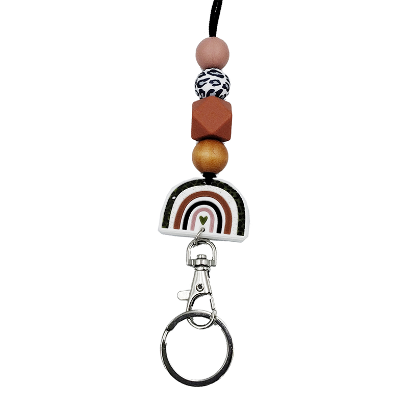 Rainbow Love Teacher Lanyard