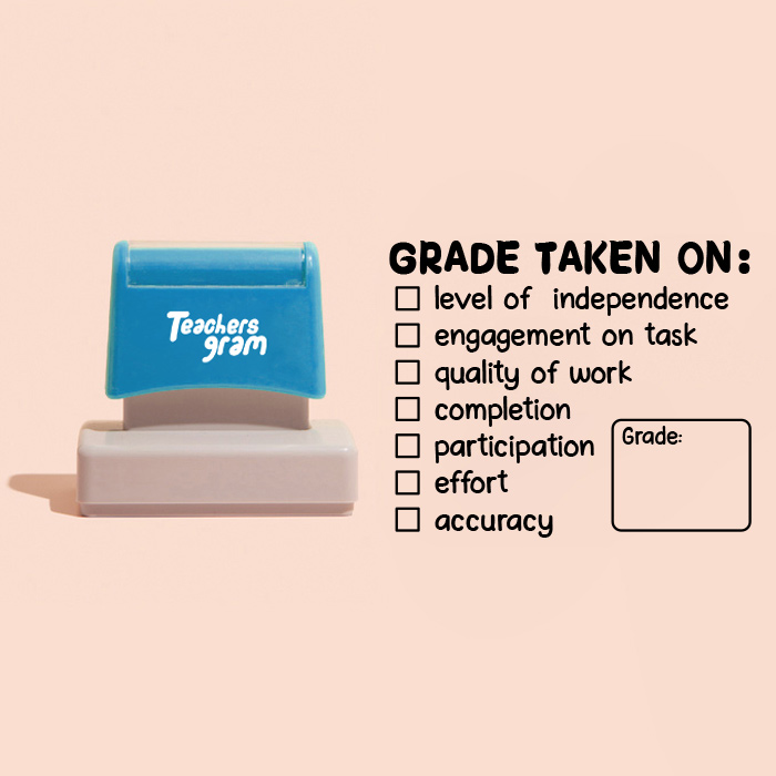 Grade Taken On Large Rectangle Stamp