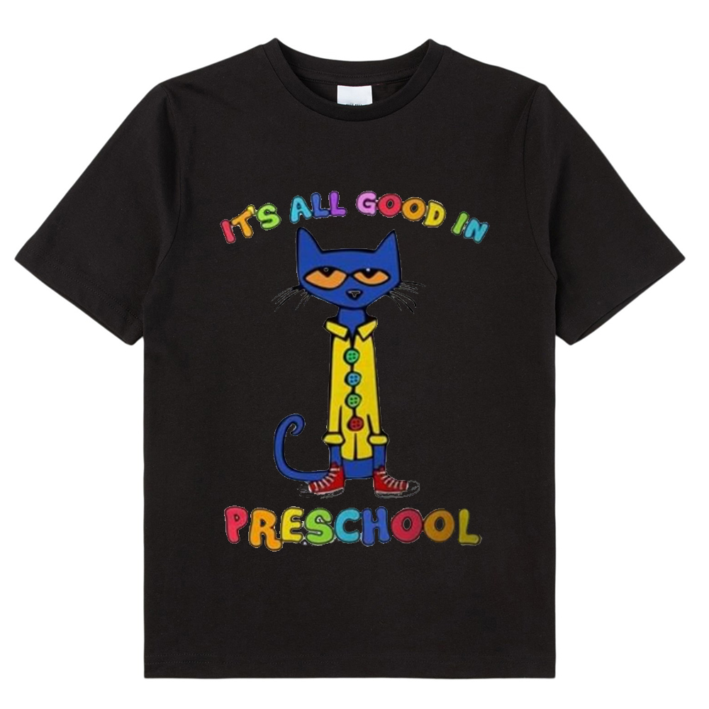 Personalized It's All Good In Preschool Kids T-Shirt