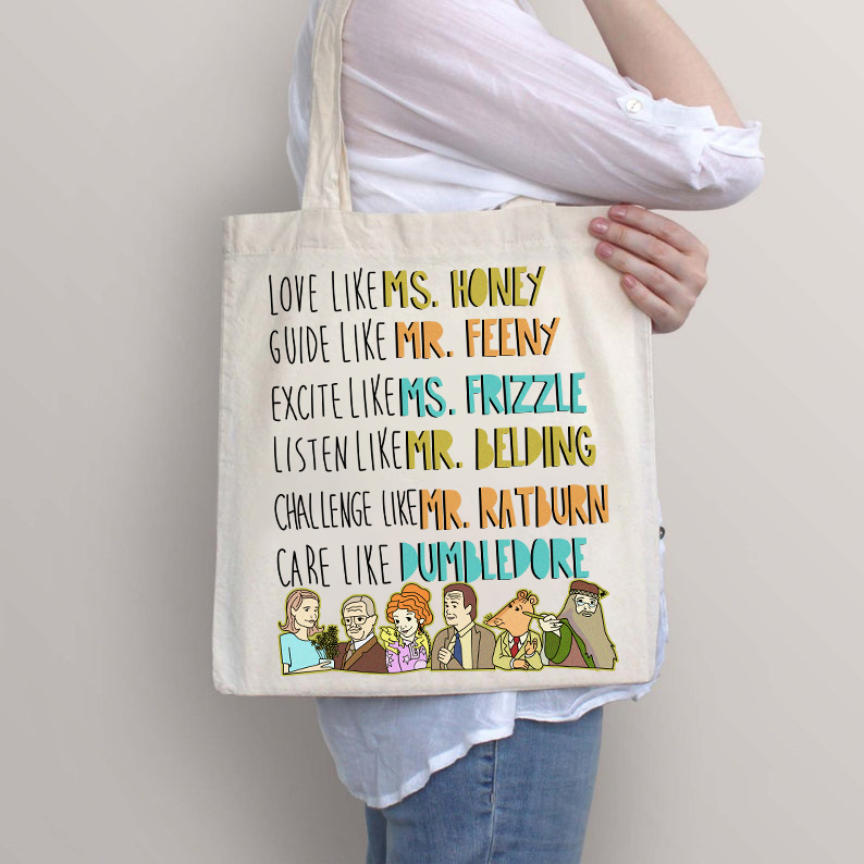 Like Teacher Tote Bag