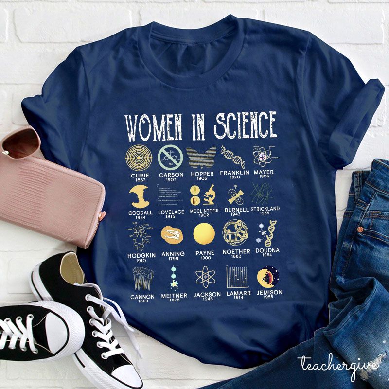 Just A Wowan In Science Teacher T-Shirt
