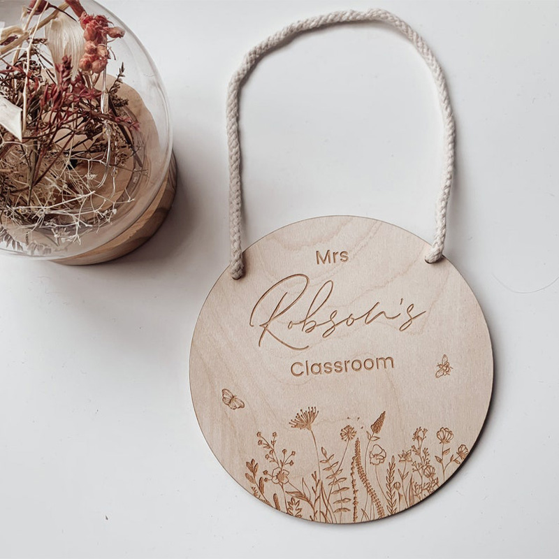 Personalized Teacher's Appreciation Classroom Door Sign
