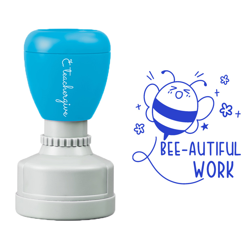 Bee-Autiful Work Stamp
