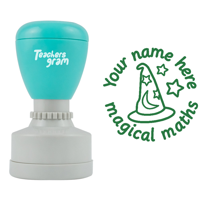 Personalized Magical Maths Stamp