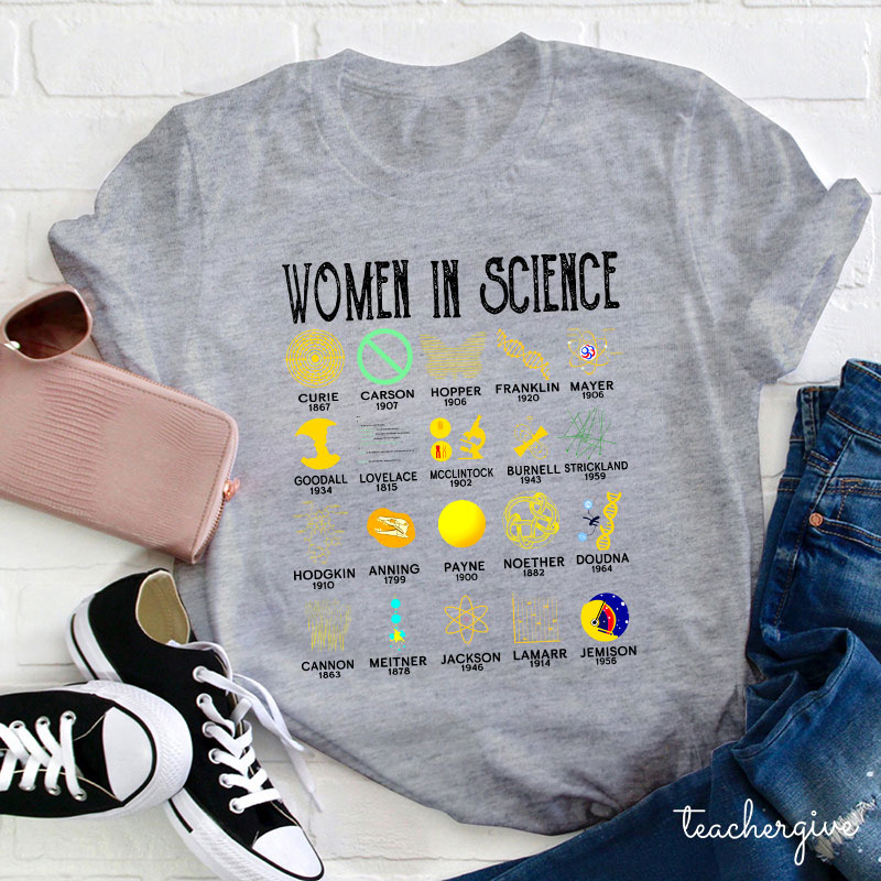 Just A Wowan In Science Teacher T-Shirt