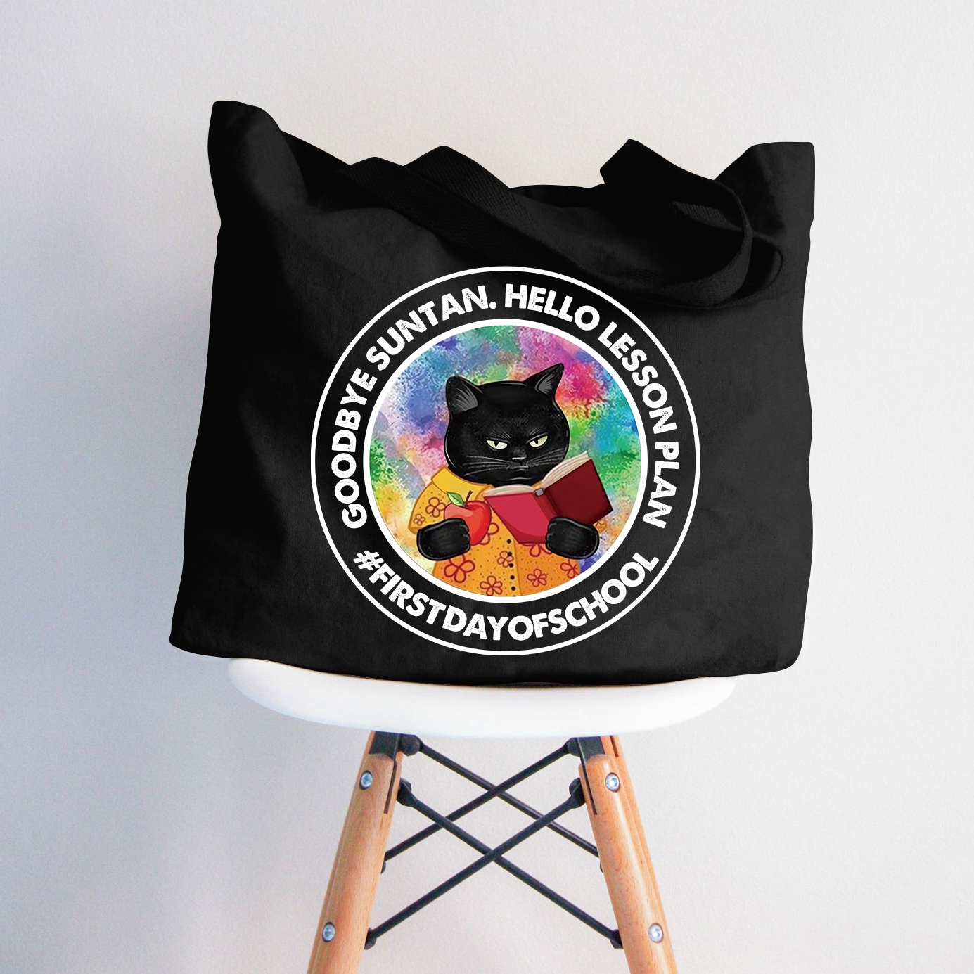 Auf Wiedersehen, Sonnenbräune, Hallo Unterrichtsplan Lehrer Tragetasche mit Reißverschluss