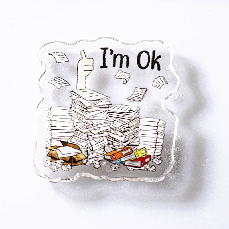 I'm Ok Teacherlife Pin