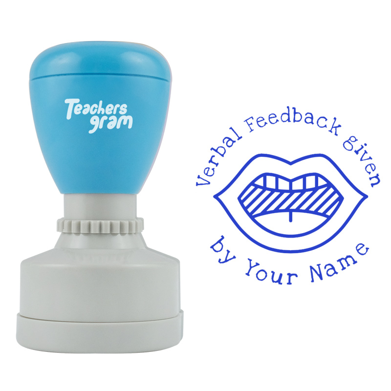 Personalized Verbal  Feedback Given Stamp