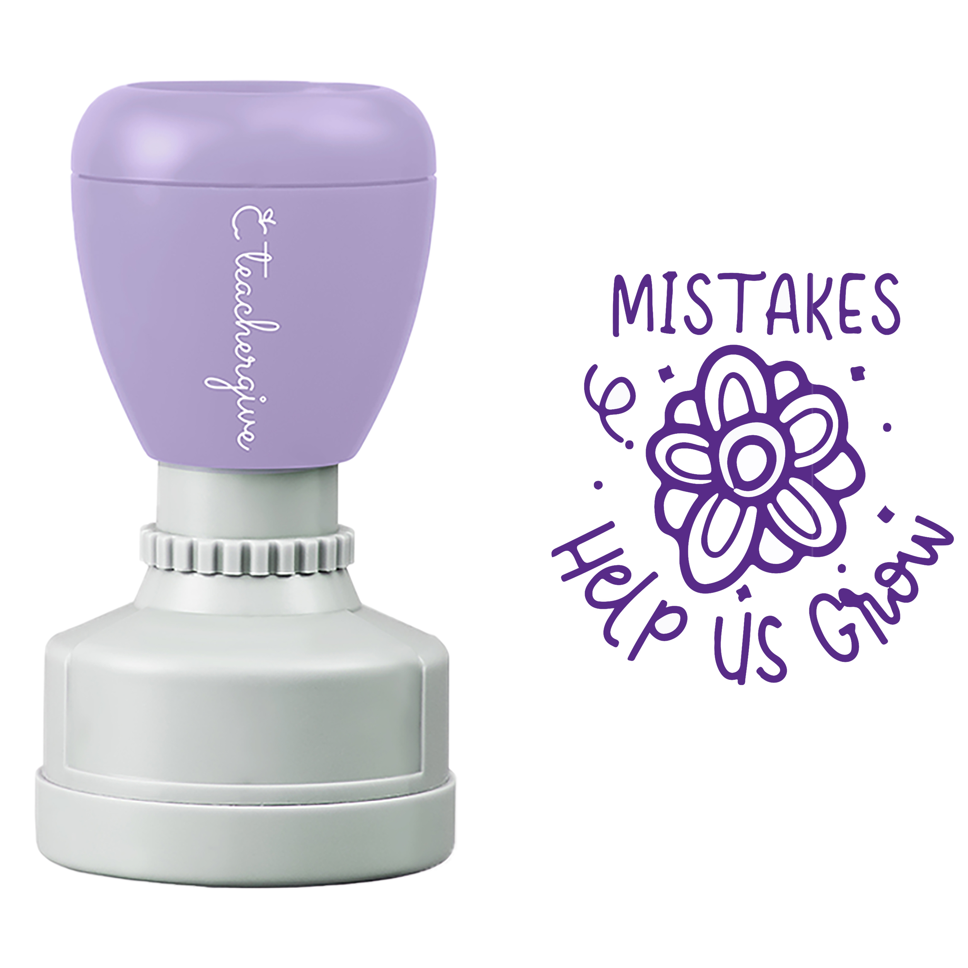 Mistakes Help Us Grow Stamp