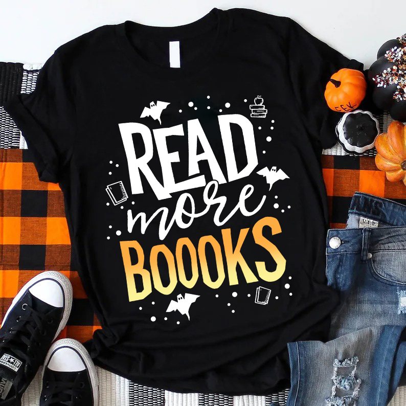 Read More Boooks Bat T-Shirt
