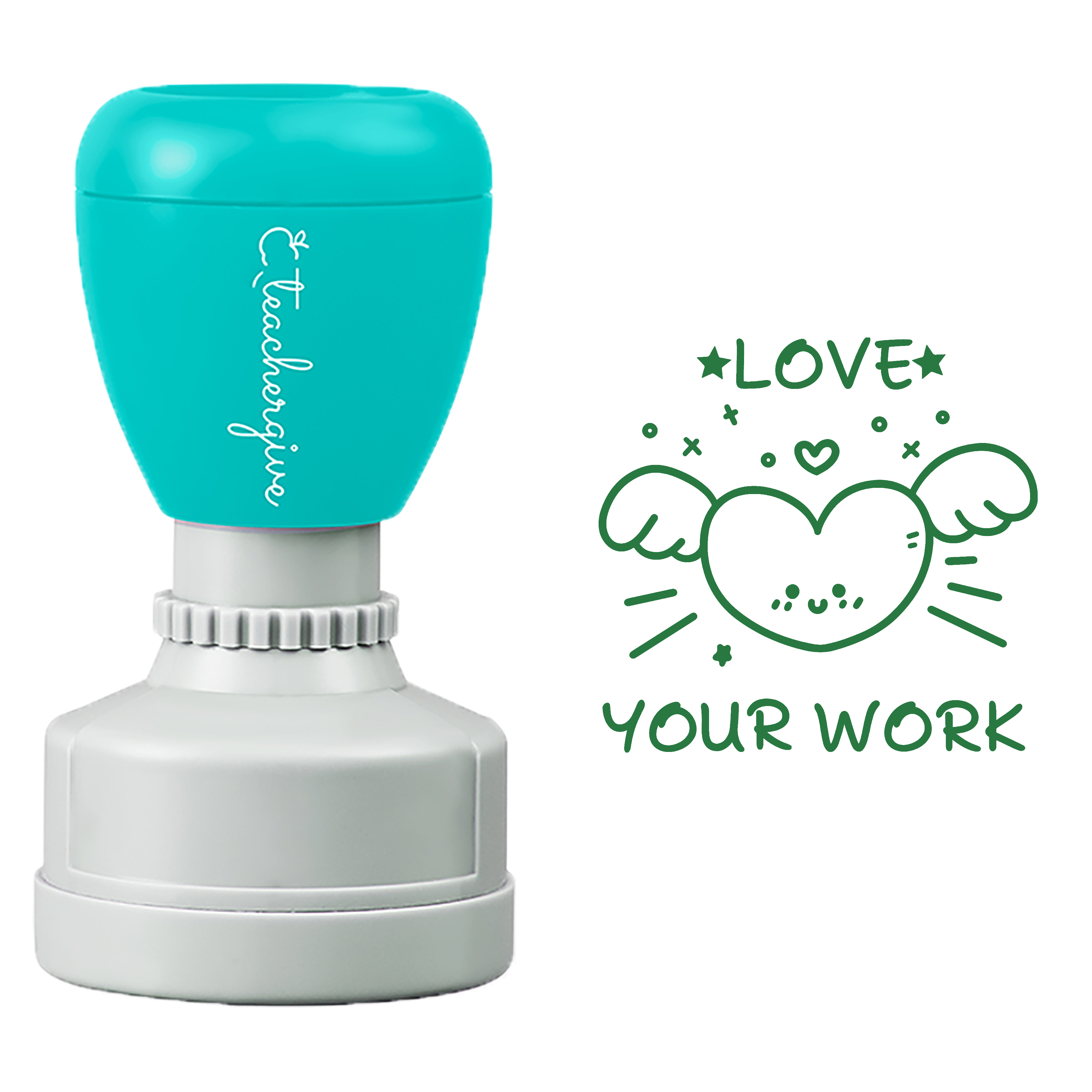 Love Your Work Wings Stamp