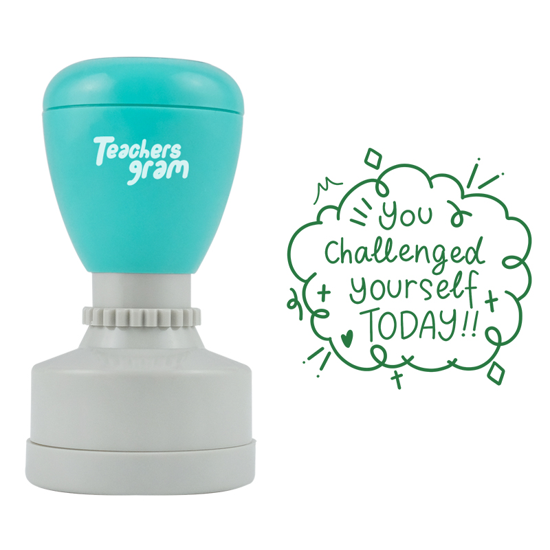 You Challenged Yourself Stamp