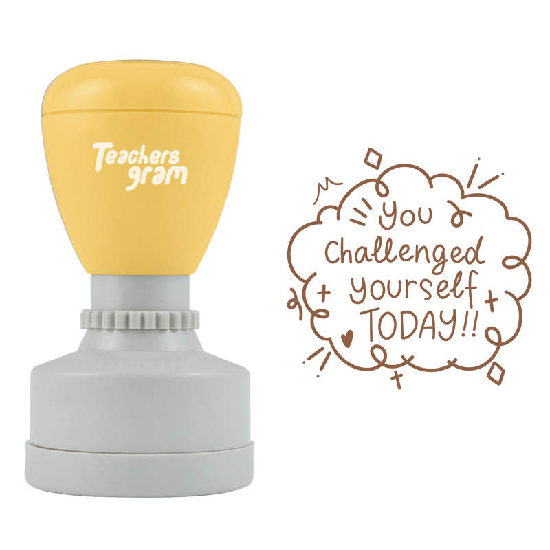 You Challenged Yourself Stamp