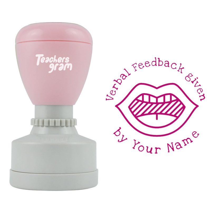 Personalized Verbal  Feedback Given Stamp