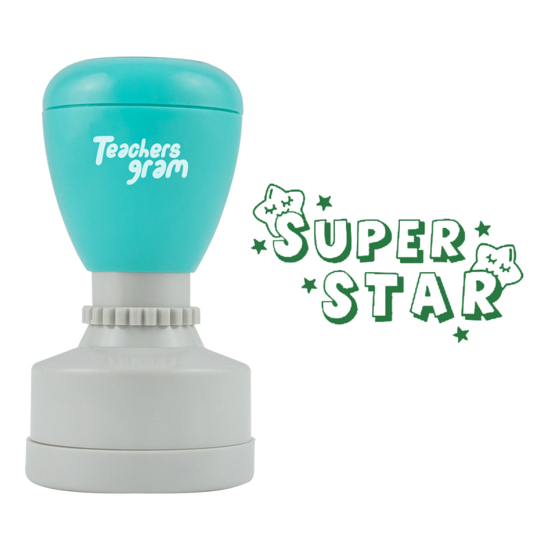 Super Stern Lehrer Stempel