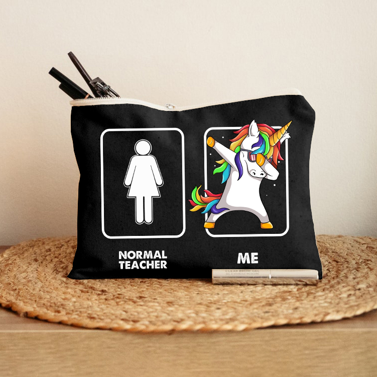 Normal Teacher & Me Makeup Bag