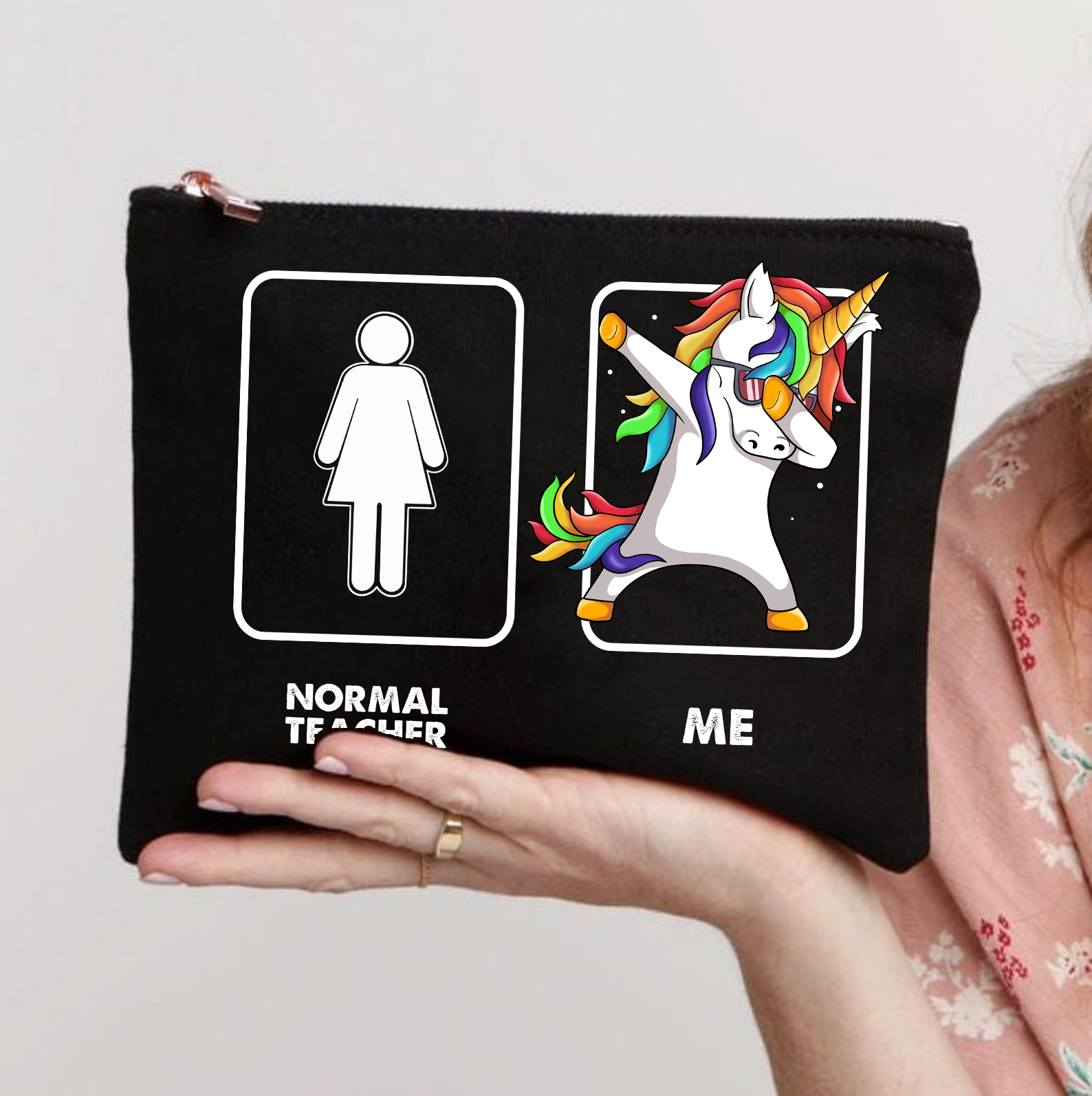 Normal Teacher & Me Makeup Bag