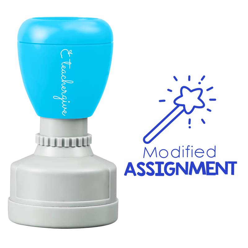 Modified Assignment Teacher Stamp