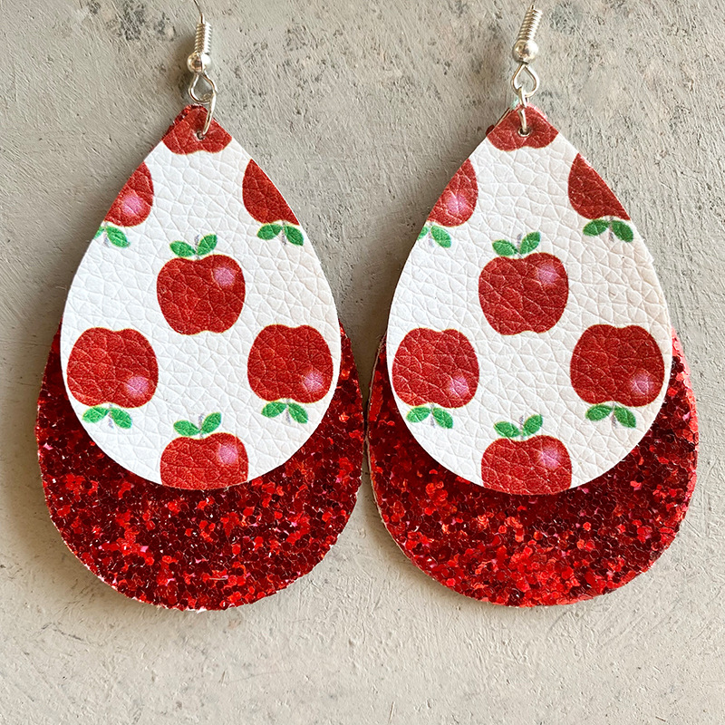 Cartoon Raindrop Earrings
