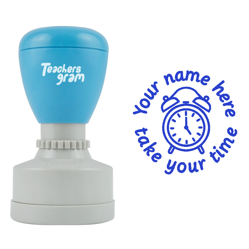 Personalized Take Your Time Stamp