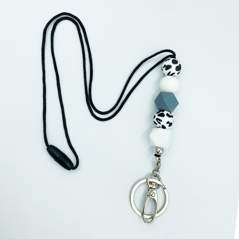 Leopard Teacher Lanyard