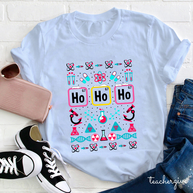 Ho Ho Ho Amazing Chemistry Teacher T-Shirt