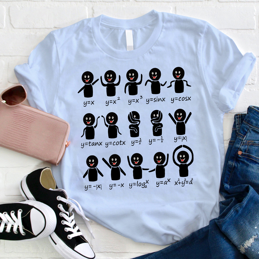 Funny Math Formula Little People T-Shirt