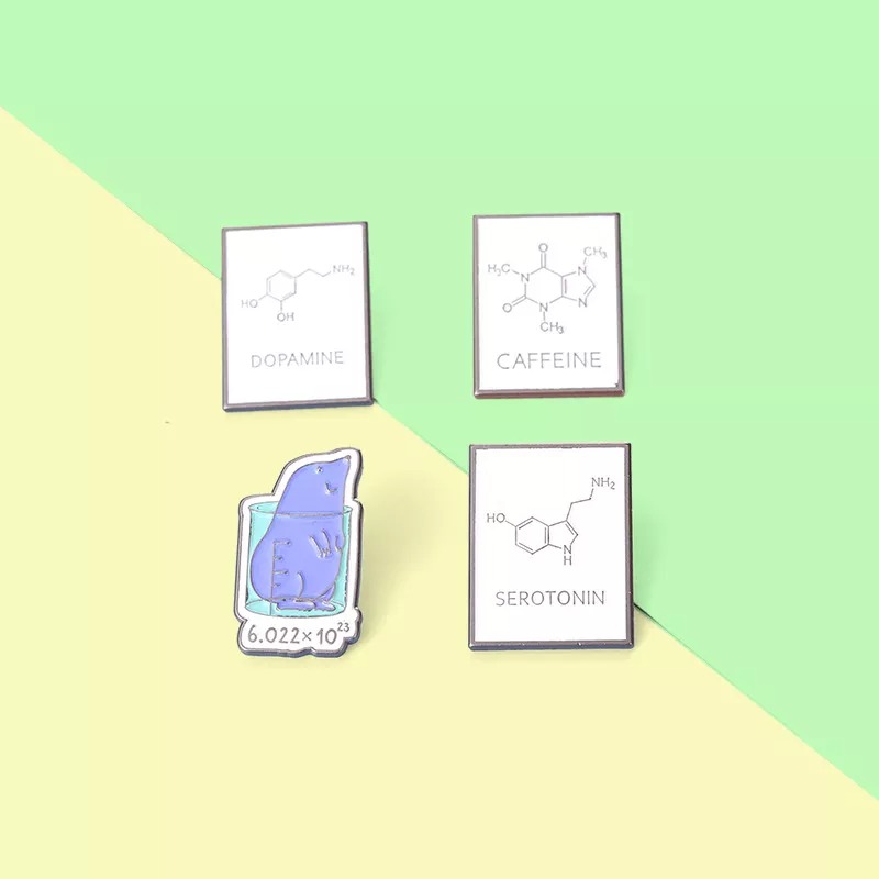 Reduzierte chemische Gleichung Pin-Set