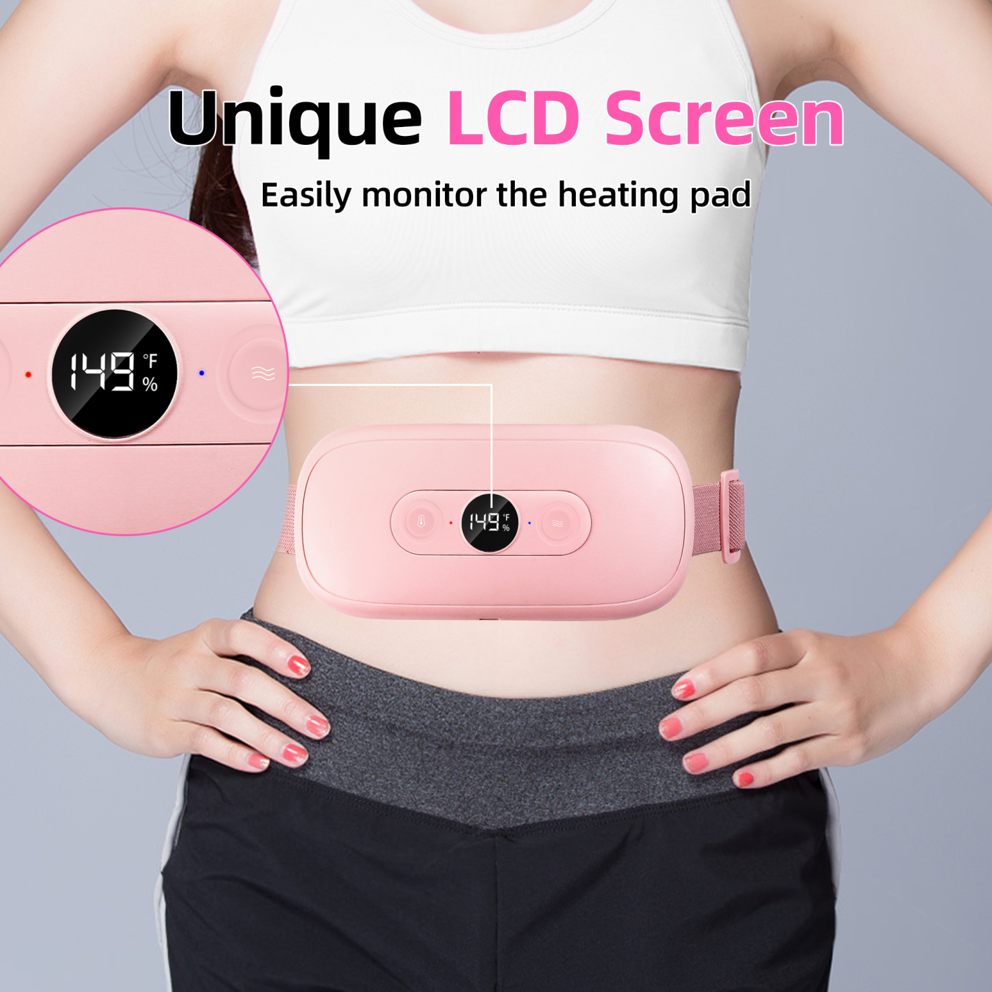 Portable Heating Pad Period Cramps