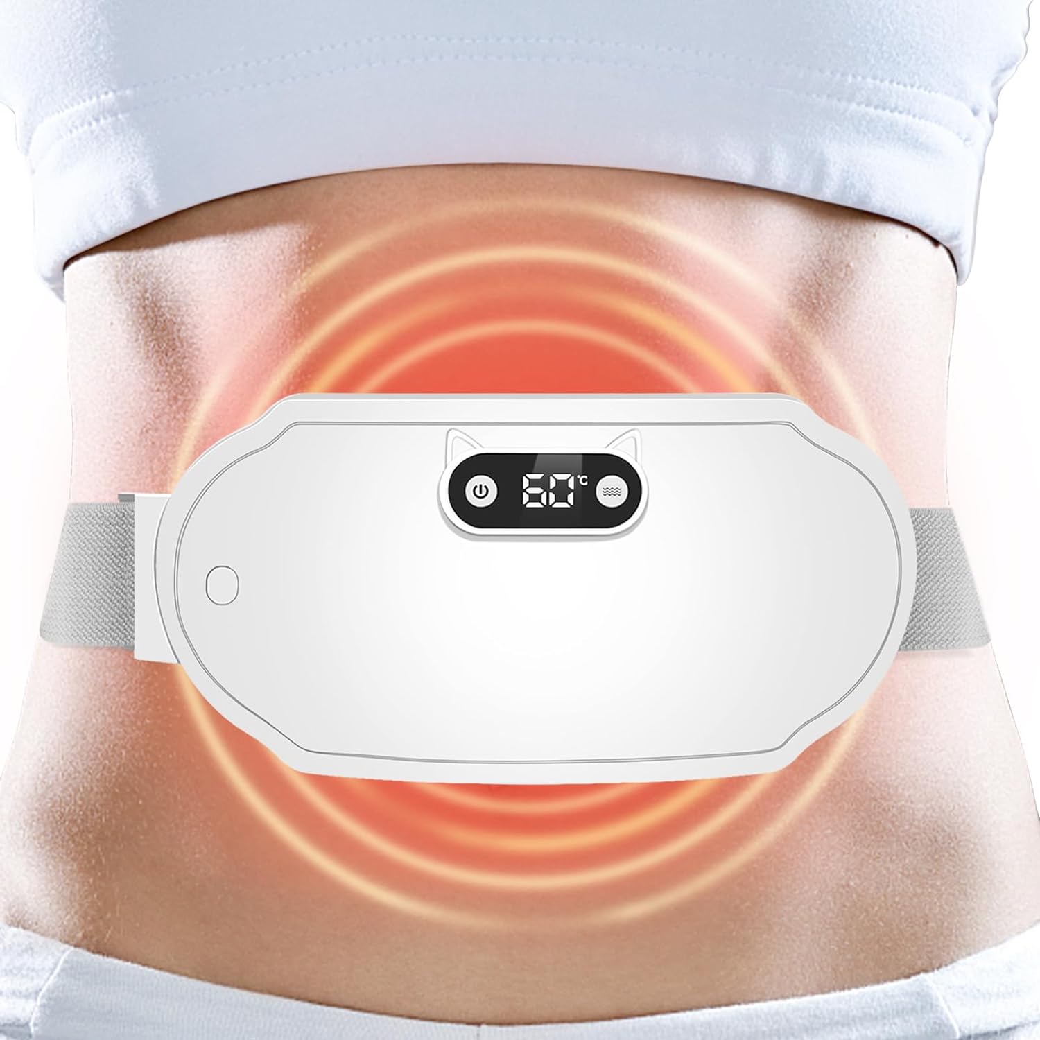 Heating Pads Period Cramps,6 Heat Levels and 6 Massage Modes