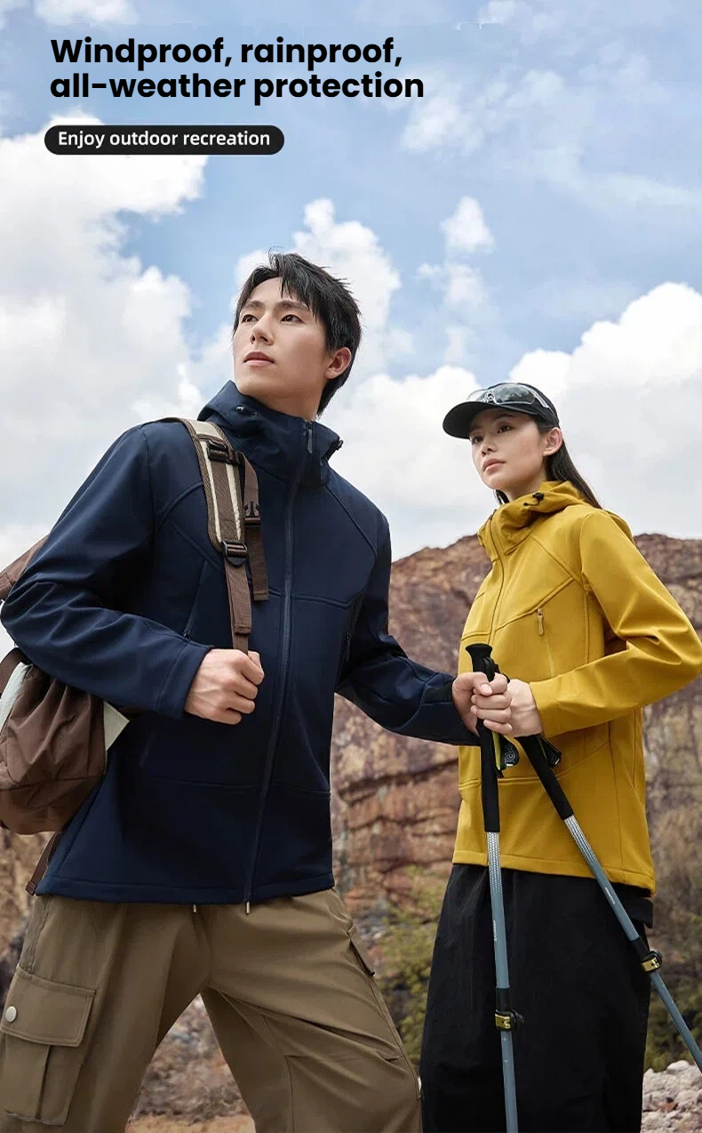 Outdoor softshell jacket