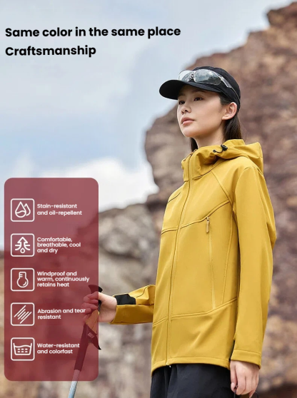 Outdoor softshell jacket