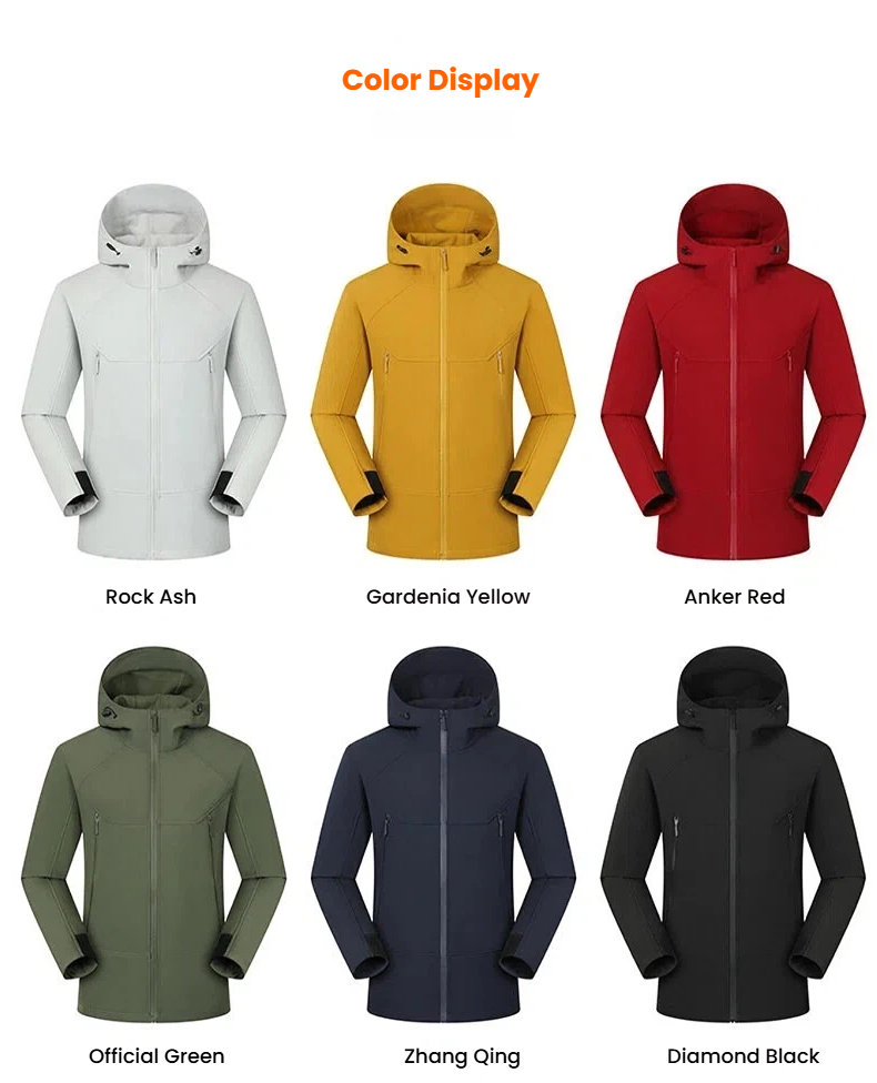 Outdoor softshell jacket