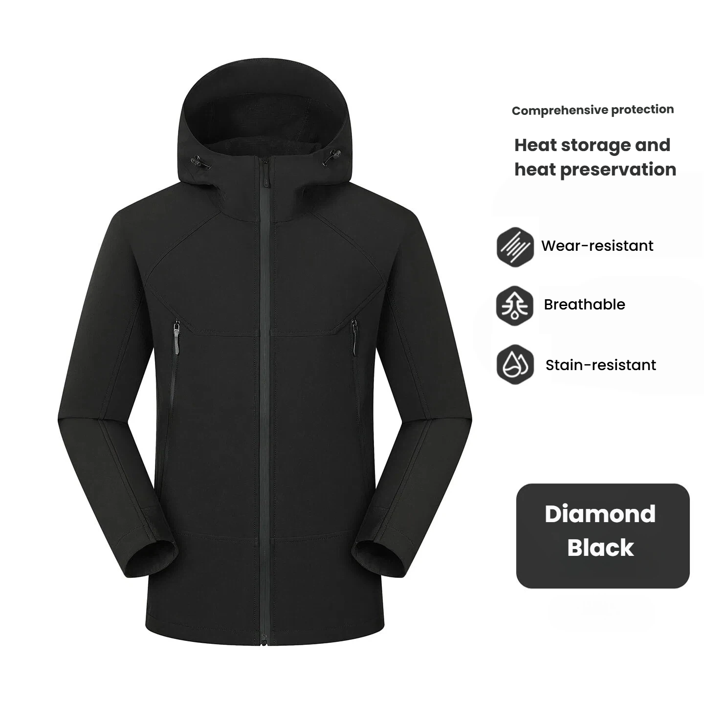 Outdoor softshell jacket