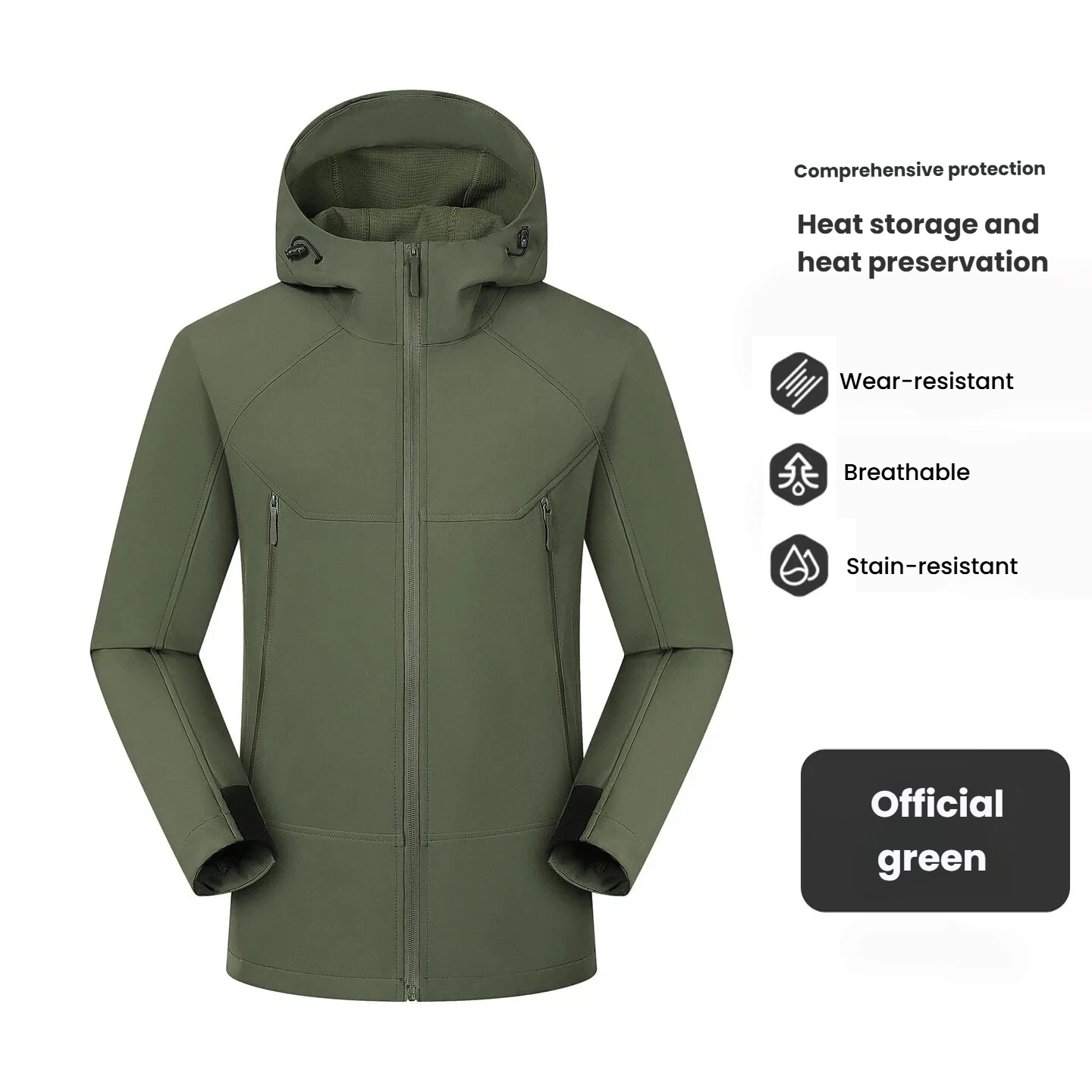 Outdoor softshell jacket