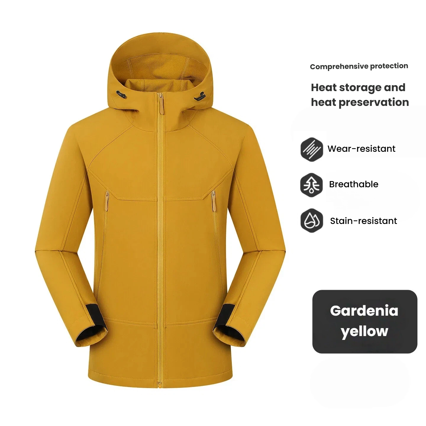 Outdoor softshell jacket