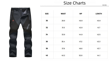 Men’s Winter Tactical Cargo Pants