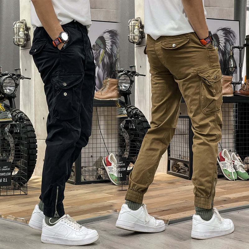 Men's Multi-Pockets Drawstring Elastic Waist Cargo Pants — ❄️Winter Sale 50% Off